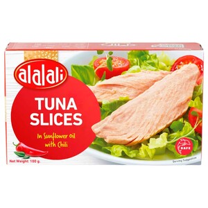 Al Alali Tuna Slices In Sunflower Oil With Chili 100G