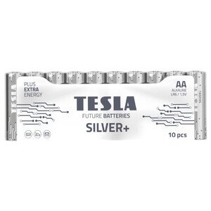 Tesla Batteries Aa Silver+ Lr6 10 Pieces