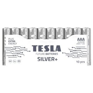 Tesla Batteries Aaa Silver+ Lr03 10 Pieces