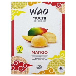 Wao Mochi Ice Cream Mango 216Ml