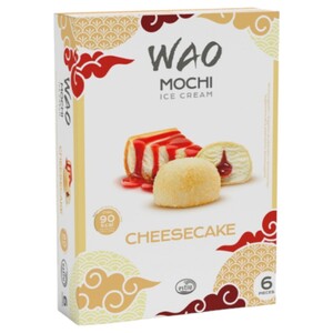 Wao Mochi Ice Cream Cheesecake 6 Pieces 210G