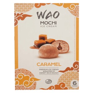 Wao Caramel Mochi Ice Cream 216Ml