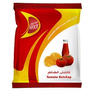 Suroor Natural Potato Sticks Tomato Ketchup 18G