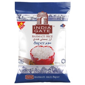 India Gate Basmati Rice Super 2Kg