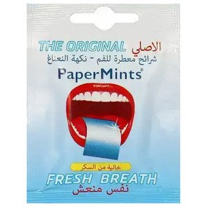 Paper Mints Strips For Fresh Breath Mint Flavor 24 Pieces