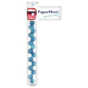 Peppermints Cool Caps Mint Tube Sugar Free 18 Pieces