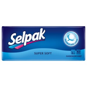 Selpak Pocket Tissue Super Soft X10