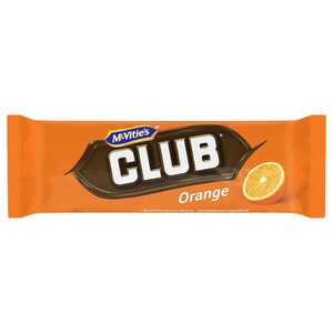 Mcvities Club Orange Chocolate Biscuits Bar 24G