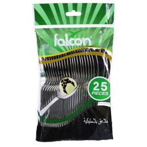 Falcon Disposable Tablespoon Silver 25Pcs