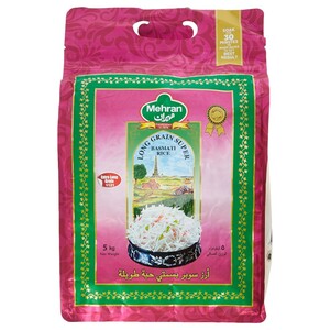 Mehran Basmati Rice Long Grain 5Kg