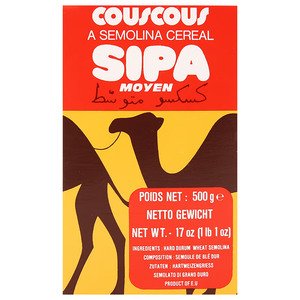 Sipa Moyen Couscous Semolina Cereal 500G