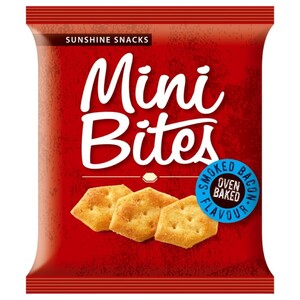 Sunshine Snacks Mini Bites Bacon 50G