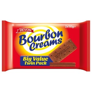 Devon Bourbon Creams Twin Pack 300G