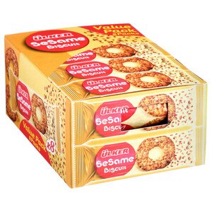 Ulker Biscuit With Sesame Seeds 58G X8
