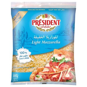 Président Shredded Mozzarella Light 400G