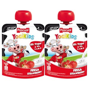 Pascual Yogikids Strawberry 80G X2