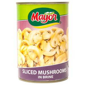 Mayor Sliced Mushrooms In Brine 400G