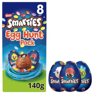 Smarties 8 Eggs Easter Edition Hunt 140G