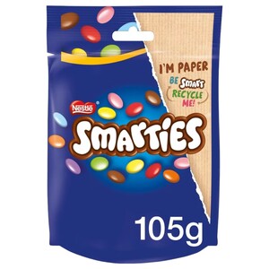 Smarties Milk Chocolate Sharing Bag 105G