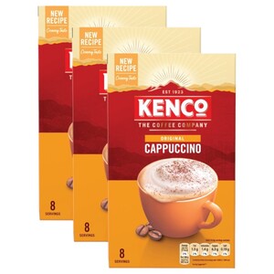 Kenco Cappuccino 118G X3