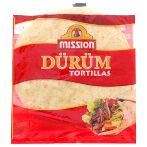 Mission Durum Tortillas 30Cm 18 Pieces 1620G