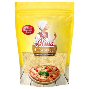 Alma Shredded 4 Cheese 200G