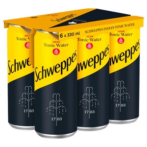 Schweppes Indian Tonic Water 330Ml X6