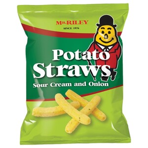 Mr. Riley's Potato Straws Cheese & Sour Cream 35G