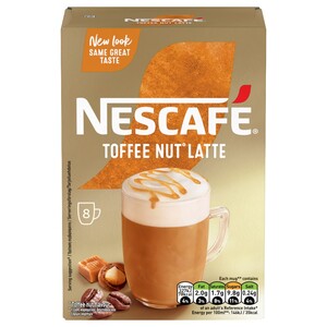 Nescafe Gold Toffee Nut Latte 18.6G X8