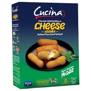 Cucina Italian Mozzarella Cheese Sticks 325G