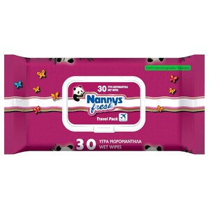 Nannys Fresh Wipes 30 Sheets