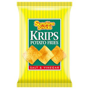 Sunshine Snacks Krips Potato Chips Salt And Vinegar 30G