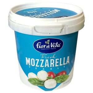 Fior Di Vita Fresh Mozzarella Pearls Bucket 150G