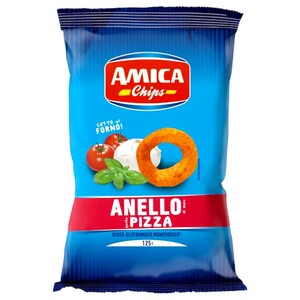 Amica Chips Anelli Pizza 125G