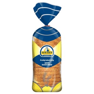 David's Bakery Toast White Sliced 500G