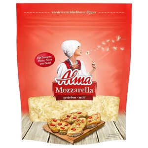 Alma Shredded Mozzarella 200G