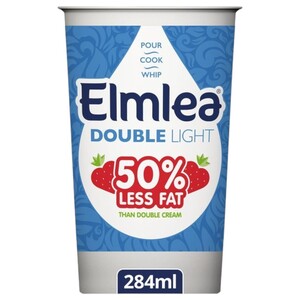 Elmlea Light Double Cream 284Ml