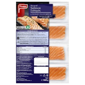 Findus Salmon Fillets 500G