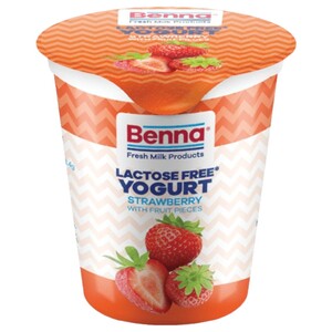 Benna Yogurt Strawberry Lactose Free 150Ml