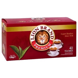 Lion Tea Bags 40Pcs 126G
