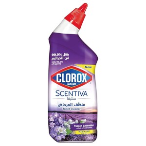Clorox Scentiva Toilet Cleaner Tuscan Lavender 709Ml