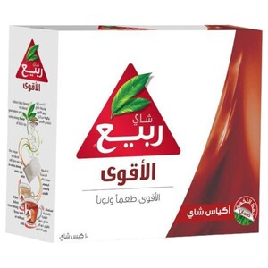 Rabea Extra Strong Black Tea 100Pcs