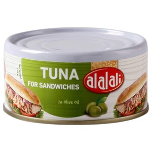 Al Alali Yellow Fin Tuna For Sandwiches In Olive Oil 170G