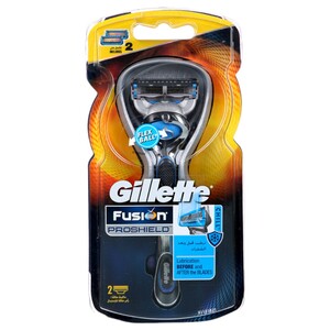 Gillette Fusion Proshield Razor With 2 Refill Blades