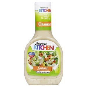 American Kitchen Caesar Salad Dressing 237Ml