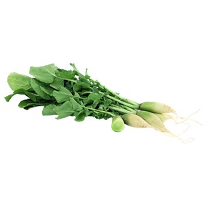 Fresh White Radish Leaves