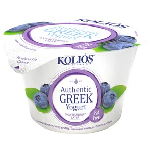 Kolios Greek Yogurt Blueberry 0% 150G
