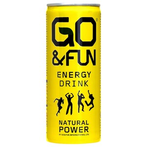 Go & Fun Energy Drink Lemon Ginger 250Ml