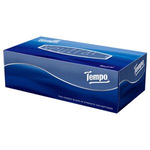 Tempo Box Tissues Pop Up 4Ply 80Sheets