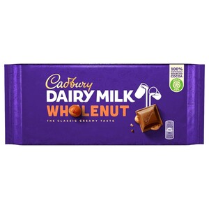 Cadbury Dairy Milk Wholenut 180G